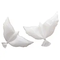 San valentino colomba della pace palloncino grande decorazione di nozze palloncino colomba bianca per la disposizione della stanza delle nozze