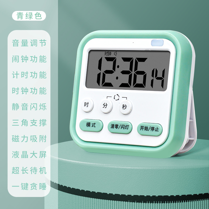 207 Luz intermitente verde menta [pilas incluidas]