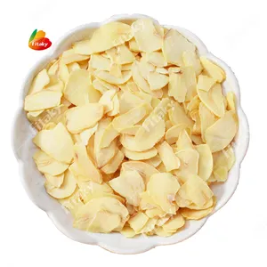 Een Grade Gedehydrateerde Knoflookvlok Gedehydrateerde Knoflookplakjes Garlicflakes Bouillon In China