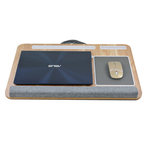 <span class=keywords><strong>Table</strong></span> <span class=keywords><strong>de</strong></span> <span class=keywords><strong>lit</strong></span> pour ordinateur portable personnalisée avec oreillers moelleux et poignée <span class=keywords><strong>de</strong></span> transport Plateau <span class=keywords><strong>de</strong></span> travail rembourré pour ordinateur portable et <span class=keywords><strong>table</strong></span> <span class=keywords><strong>de</strong></span> jeu Convient au bureau à domicile - Product Image 2