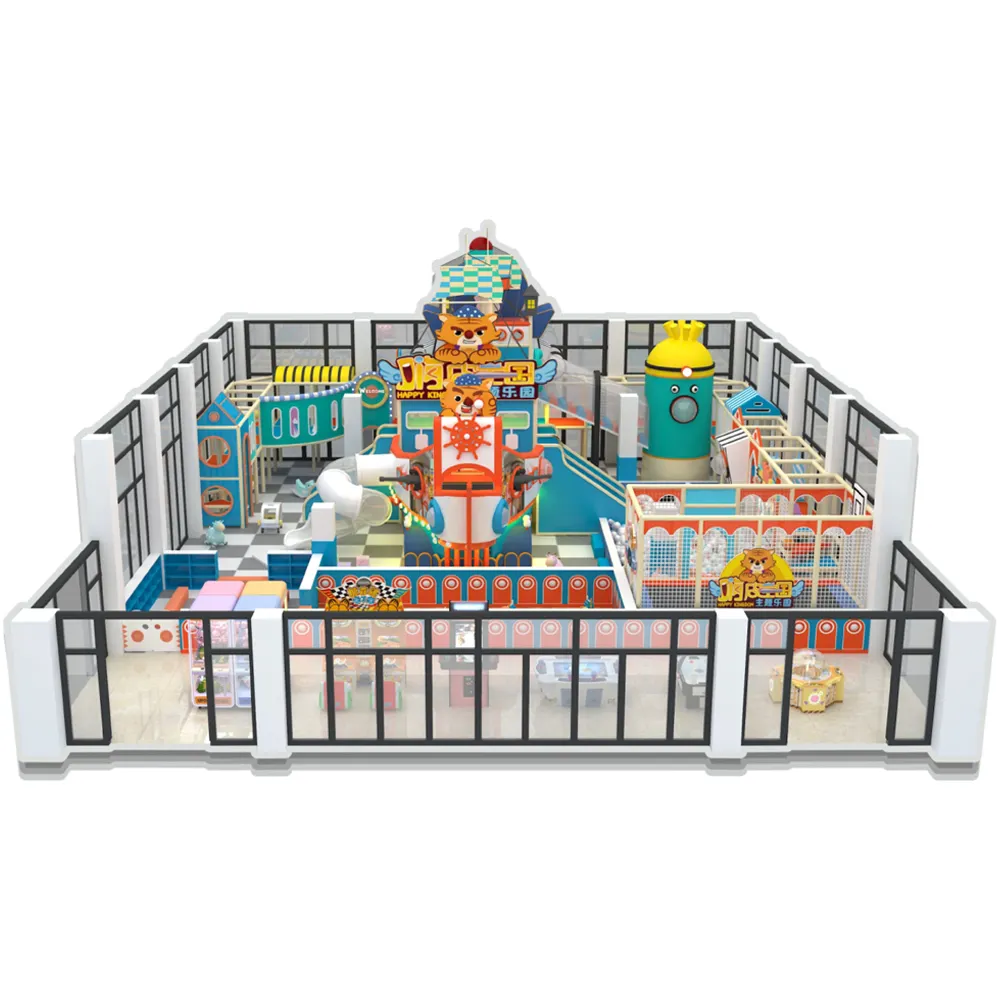 Kids Play Center Equipment System Structure For Games Indoor Playground Equipment