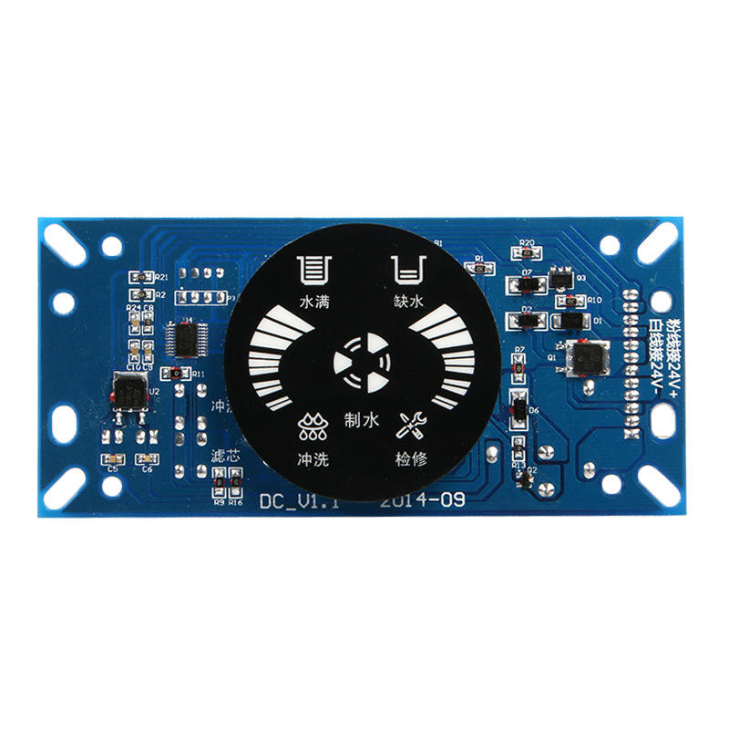 Línea de alimentación de pantalla redonda (placa horizontal)