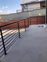 Système de balustrade en câble d'acier inoxydable noir pour terrasse et balcon - Vente en gros