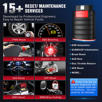KINGBOLEN Ediag Escáner OBD2 para Todos los Sistemas, Herramienta de Diagnóstico Bidireccional Bluetooth, Codificación ECU, 1 Año de Actualizaciones de Software Gratuitas, 12V