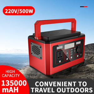 แบรนด์แท้ 500W 499.5Wh 45Ah LiFePO4 พร้อมคอนโทรลเลอร์ MPPT คลื่นไซน์บริสุทธิ์ สถานีไฟฟ้าพกพาสำหรับใช้งานกลางแจ้ง ใช้ในบ้าน กรณีฉุกเฉิน และตั้งแคมป์ - Product Image 5