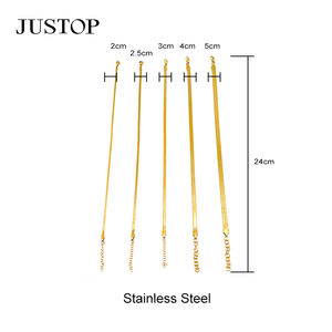 फैशन आपूर्तिकर्ता सांप श्रृंखला उच्च गुणवत्ता वाले न्यूनतम पीतल 18k सोने की प्लेटेड एडजस्टेबल आकार पर्यावरण के अनुकूल टखट महिला उपहार - Product Image 3