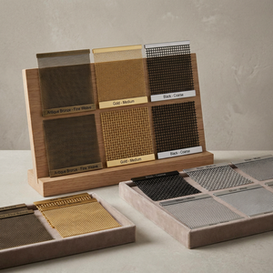 Grillage décoratif en fil d'acier à faible teneur en carbone, personnalisé pour la décoration intérieure et extérieure, écran métallique tissé ornemental, marque Sincerity - Product Image 1