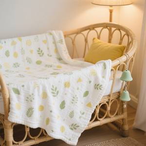 Newborn 100% Cotton Woven Breathable Soft Foldable Non-Toxic Eco-Friendly All-Season Baby Crib Fitted <strong>Cot</strong> <strong>Sheet</strong> Bassinet - Product Image 5