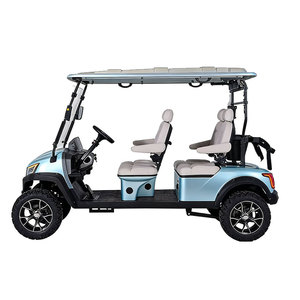 Voiturette de <span class=keywords><strong>golf</strong></span> électrique Fashion Club Car 4 places avec châssis en métal, acier et aluminium et contrôleur Curtis - Product Image 5