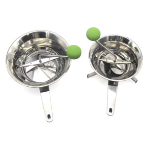 <span class=keywords><strong>Moulin</strong></span> à aliments manuel en acier inoxydable pour <span class=keywords><strong>purée</strong></span> de pommes de terre, confiture de fruits, jus, légumes, aliments pour bébés - Product Image 1