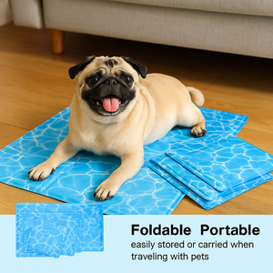 JZ Summer Pet Kühl matte Multifunktions-Katzen hund Cool <span class=keywords><strong>Pad</strong></span> Umwelt freundlich OEM Small MOQ Custom - Product Image 3