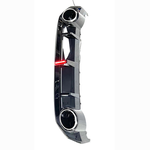 Vente flash Nouveau produit Diffuseur arrière style R avec lumière pour <span class=keywords><strong>Audi</strong></span> <span class=keywords><strong>A3</strong></span> RS3 S-line 2020 2021 <span class=keywords><strong>2022</strong></span> - Product Image 3