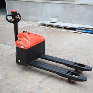 Pangolin Popular 1500Kg/1.5Ton Electric Hydraulic Pallet Jack Powered Pallet Truck With Lithium Battery