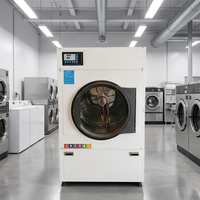 Séchoir à linge industriel SUS304, séchoir à linge commercial, 15-30 kg, chauffage électrique à vapeur ou au gaz