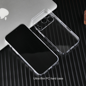 <span class=keywords><strong>Coque</strong></span> de téléphone de luxe transparente jaune résistante en Ultra PC 0.67 avec découpe précise pour appareil photo, pour <span class=keywords><strong>iPhone</strong></span> 17 Pro Max, <span class=keywords><strong>coque</strong></span> arrière - Product Image 2