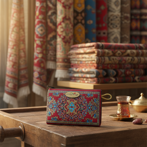 Turkish Woven Wallet - Coin Purse With Ottoman Carpet - Rug Design. Made in Turkey... From Turkey - Product Image 3