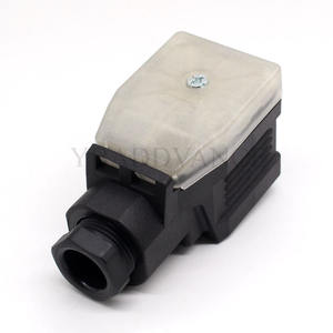 933022100 <span class=keywords><strong>GDME</strong></span> 3011 Connecteur de vanne solénoïde à capuchon transparent anti-traction noir - Product Image 3