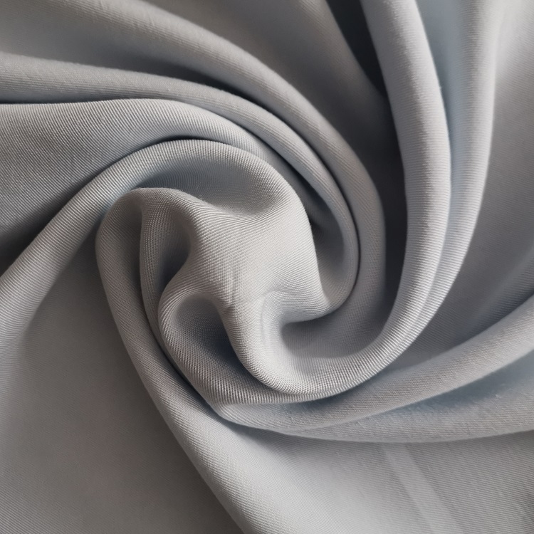 Мягкая нейлоновая ткань из вискозы 1 2 саржевая ткань в рубчик для брюк, платьев и брюк