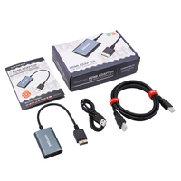 PS2 Retro-Spiel RGB-Komponenten-Switch Hochwertiger Adapter HDMI für SO-NY PS2 HDMI-Adapter