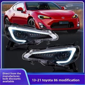 ไฟหน้า LED แบบปรับได้สำหรับ2012ขึ้นสำหรับรถยนต์ Toyota 86 BRZ Gaze 35W 12V - Product Image 5