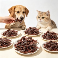 Friandises lyophilisées de caille de haute qualité pour chiens et chats, friandises à mâcher pour chiens riches en protéines à base de viande, aliments pour animaux de compagnie OEM