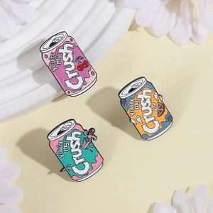 Broche con forma de lata de bebida divertida, insignia de solapa esmaltada con letras 'You're My <span class=keywords><strong>Crush</strong></span>', de diseño creativo y distintivo - Product Image 3