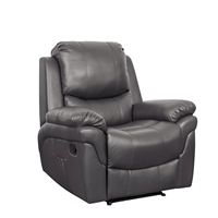 Canapé modulaire inclinable en cuir Frank au design ergonomique, convertible, moderne, pour salon