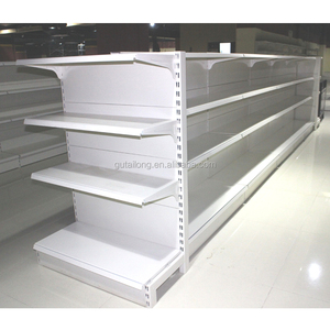 Bán buôn hai mặt kim loại siêu thị giá vẻ đẹp cung cấp cửa hàng mỹ phẩm hiển thị kệ - Product Image 4