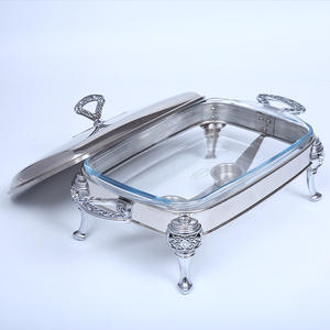 Four à poisson commercial en acier inoxydable, multifonctionnel, de haute qualité, cuisinière à alcool solide, hôtel, luxe, cuisinière à buffet en <span class=keywords><strong>pyrex</strong></span> - Product Image 2