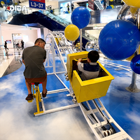 Équipement de jeu extérieur pour enfants, montagnes russes de jardin pour parcs commerciaux et projets d'attractions
