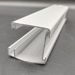 Riel de Cortina en Forma de U de Aleación de Aluminio, Barra Superior para Persianas Venecianas, Fácil Instalación, Diseño Moderno, Color Blanco - Product Image 3