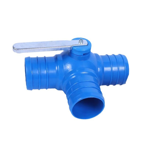 Válvula de Bola de Tres Vías de Igual Diámetro con Perilla de Hierro Reforzado para Riego Agrícola (50-100mm) - Product Image 1