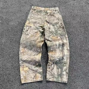 Hersteller Custom All Over Real Tree DTG Gedruckte Arbeit Tarnhose Man Pocket <span class=keywords><strong>Camo</strong></span> Baggy Cargo <span class=keywords><strong>Pants</strong></span> Men - Product Image 2