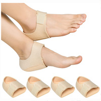Protections de talon personnalisées avec logo, manchon de soutien en néoprène respirant et léger, coussin de talon fixe pour soulager la pression, coussin de talon pour pied