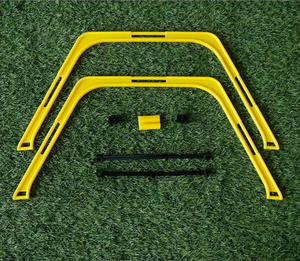 Juego de Obstáculos Ajustables para Entrenamiento de Agilidad, Obstáculos Resistentes para Práctica de Fútbol - Product Image 3