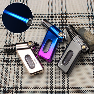 Briquet gonflable coupe-vent Jobon ZB216 avec allumage direct visible, carburant au <span class=keywords><strong>butane</strong></span> pour cigarette - Product Image 1