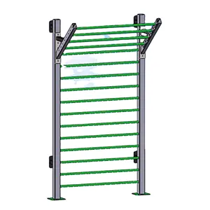 Competitive Price Workout Fitness Bodybuilding Wall Rack Home Gym Equipment Wall Training Rack For Exercise