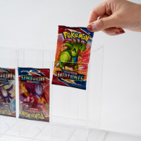 Étagère en acrylique personnalisable, écologique, résistante aux UV, facile à assembler, pour les paquets TCG