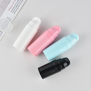 Bouteille à pompe en plastique vide 10ml 15ml bouteille à pompe pour nettoyant pour le visage en PP rose blanc bleu - Product Image 1