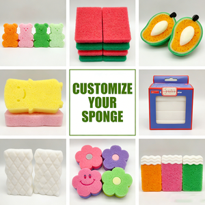 جودة عالية غير خدش فرك المطبخ غسل الصحون المطبخ تنظيف الإسفنج - Product Image 6
