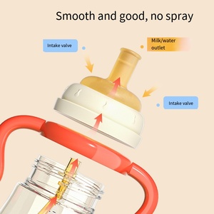 Fábrica al por mayor Bebestep 1000ml Boquilla de succión de silicona Sippy Cup Baby Training Cup Resistente a las fugas Características 9 - Product Image 4