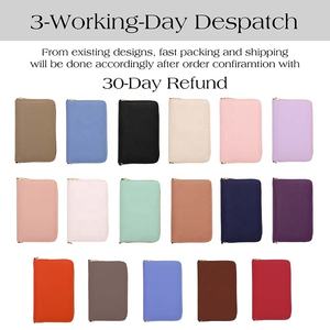 Hongbo en çok satan 17-Color hazır A6 küçük Saffiano deri Zippy bütçe bağlayıcı cüzdan nakit organizasyon için ofis hediye olarak - Product Image 3