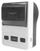 Imprimante thermique portable de haute qualité 58 mm pour reçus, mini imprimante sans fil pour téléphone/tablette Android, 203 dpi, batterie 1500 mAh pour étiquettes
