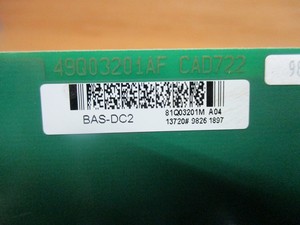 Carte de circuit imprimé Plc 49q03201af Cad722 81q03201m A04 / Bas-dc2 pour produit sous garantie - Product Image 2