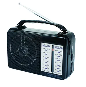 RX-606AC World Receiver Analogue SW-608B AM/FM/SW1/SW2 4 Band Radio Classic Multi function High Sensitivity Portable Radio