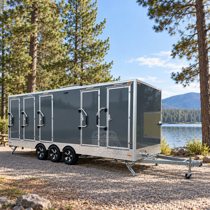 Toilettes portables pour camping-car, caravane, salle de bain préfabriquée, WC extérieur, douche extérieure avec toilettes, salle de bain extérieure pour remorque - Product Image 6