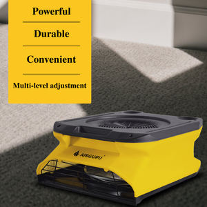 OEM ODM, лидер продаж, 2 скорости, высокий воздушный поток 1100CFM, легкий Штабелируемый коммерческий напольный сушильный плоский вентилятор - Product Image 2