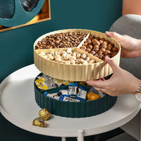 Boîte à bonbons nordique de luxe légère, nouveau modèle, graines de Melon, noix, fruits secs, collation, comade, bocal de rangement pour salon familial
