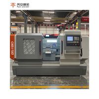 Torno CNC de Cama Plana CK6150-1000 de Alta Eficiencia para Corte de Barras de Acero y Materiales de Hierro con Control GSK/FANUC