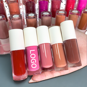 Rouge à lèvres liquide mat végétalien, longue tenue 24h, imperméable, doux, multicolore, 5g, vente en gros, marque privée - Product Image 2